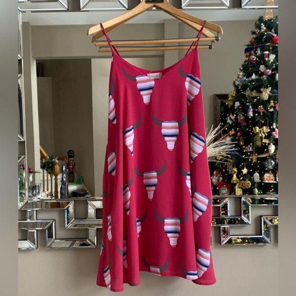 Altar’d State Adorable Sundress, Sz S! So so pretty with the Longhorns! 🌻🌻 - Picture 1 of 8